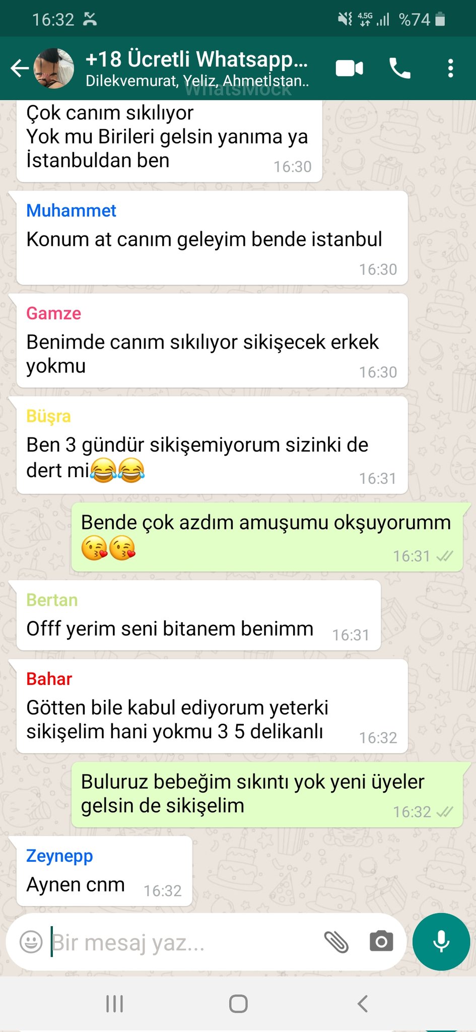 Ayşe on X: +18 Ücretli Whatsapp Sex Grubuna Katılmak İsteyen 13CM ÜSTÜ  Beyler Mesaj Atsın t.cos562Dzhoq8  X