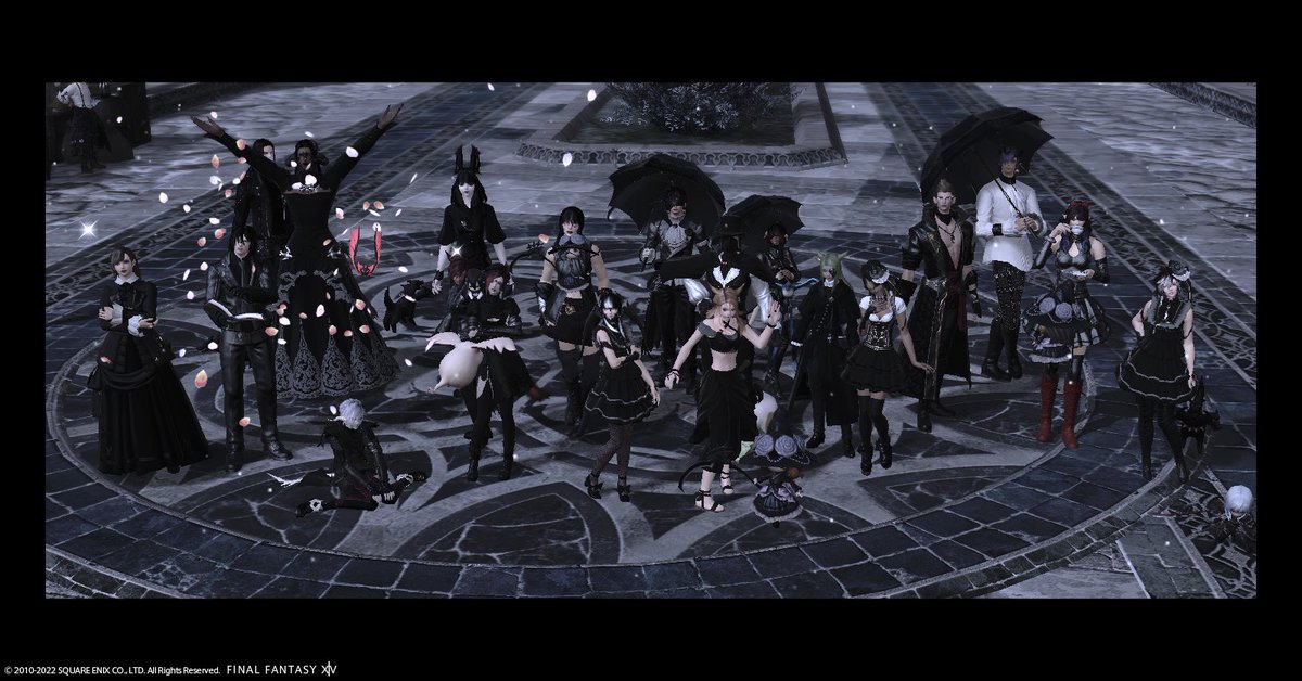 7marichan7_14's tweet photo. 🦇Firmament presents you Gothic Edition🦇 #ffxiv #ff14 https://t.co/jGk34padIo