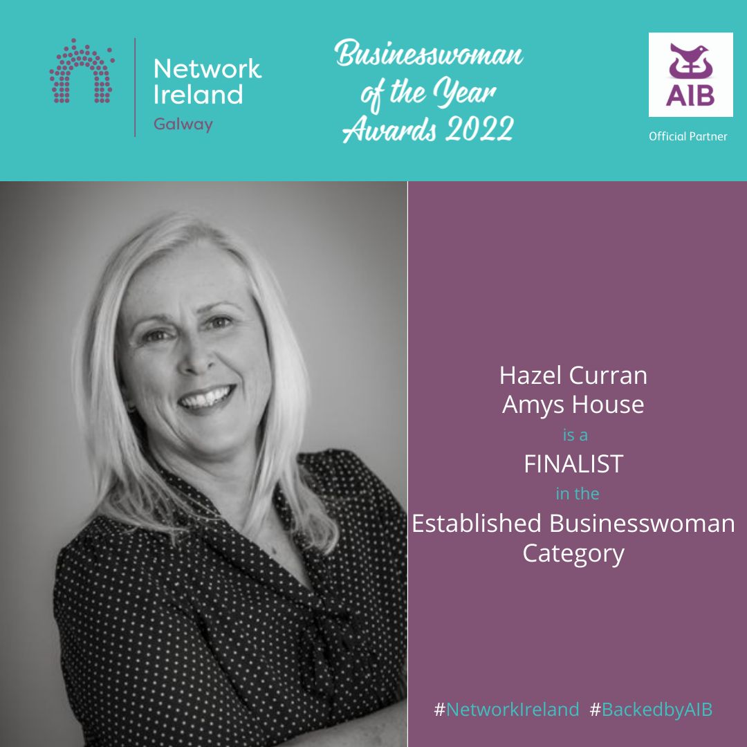 networkgalway's tweet photo. Businesswoman of The Year Awards 2022 @networkireland
Best of luck to Hazel Curran, Finalist in Established Businesswoman and Power Within Category ⭐️#BackbyAIB #networkireland https://t.co/B3Pu1adPVg