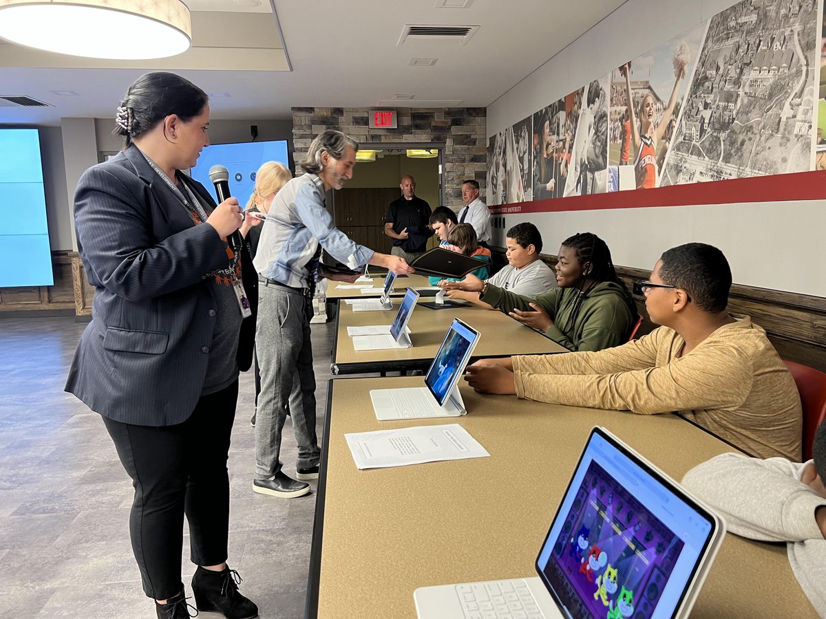 Thank you and congratulations to Dr. Abdu Arslanyilmaz who was awarded with a specific research grant called Computer Science for All which allowed Potential Development for students with Autism and Rich Center for Autism students to create digital stories and games! 👏 👏