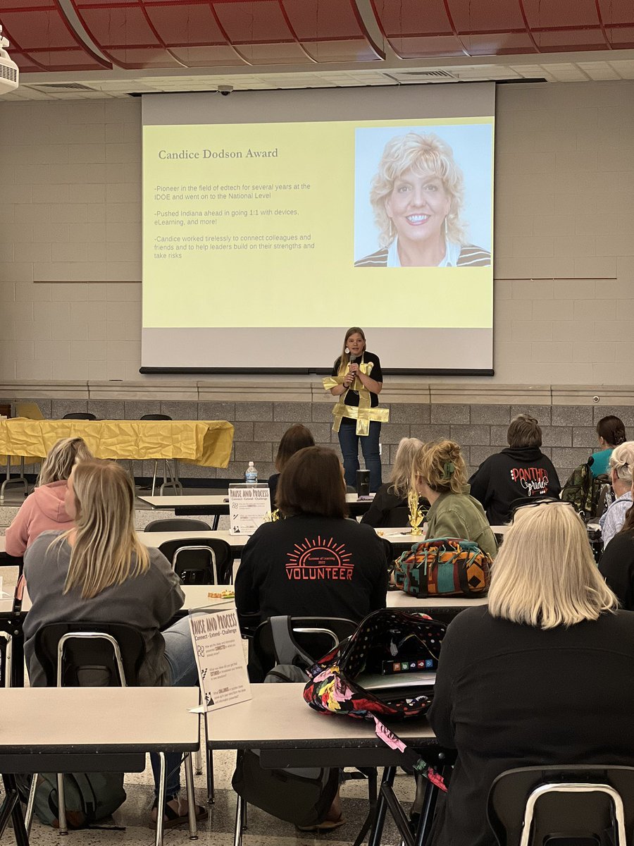 i2Conference's tweet image. Congratulations to Amy Neal for winning the Candace Dodson Award!  Thank you for all you did to make this conference possible! 
#I2Conference
#INeLearn