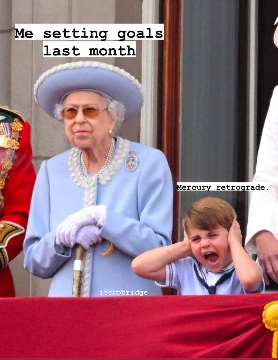 Shoutout to Prince Louis for the material #jubilee