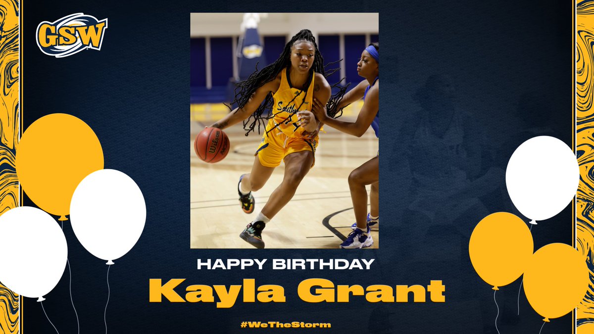A very special Happy Birthday to our sophomore forward, Kayla Grant @_kaylagrant Can’t wait to see what this year has in store for you! Have an Awesome Day! 

#WeTheStorm 🌪 #Category5