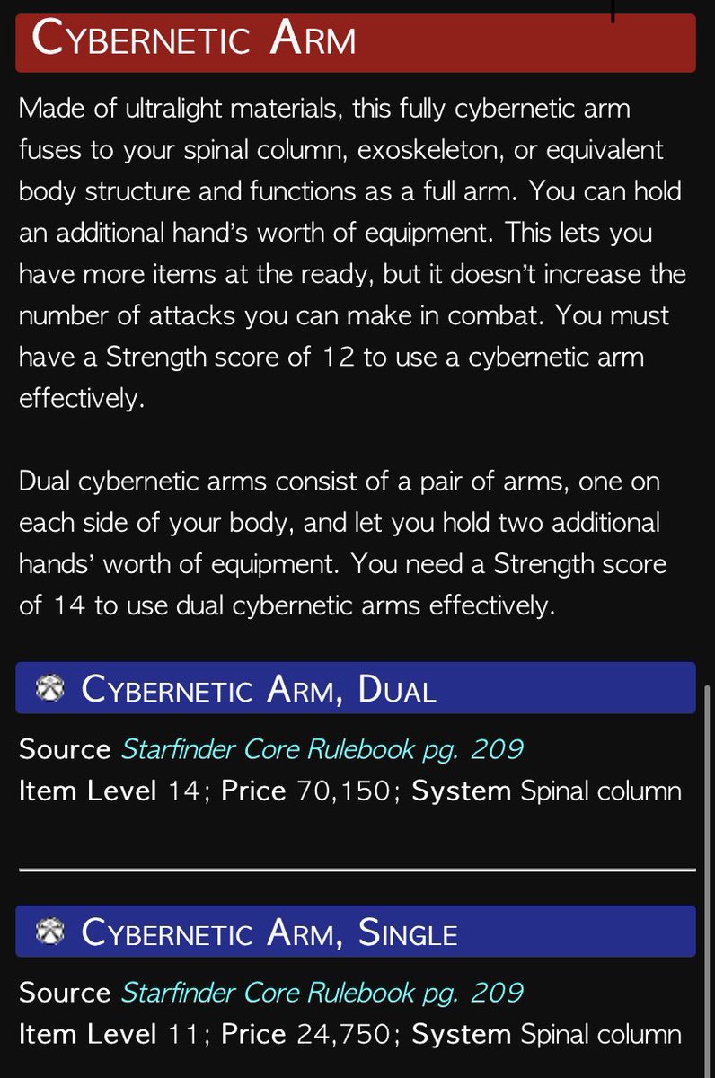 spaceboispod's tweet photo. @great_lawful @whatdoyoudopods @Stevegeddes_ Plus you can GET EVEN MORE ARMS and put augments on THOSE! https://t.co/oJo5pPvDWh