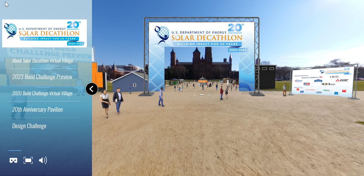 If you tuned in during April's Design and Build Challenges, then you might have been wondering what these houses and other buildings actually would look like inside. We've got the answer: our all-new Virtual Village! Step inside >>> solardecathlon.gov/virtual_villag…