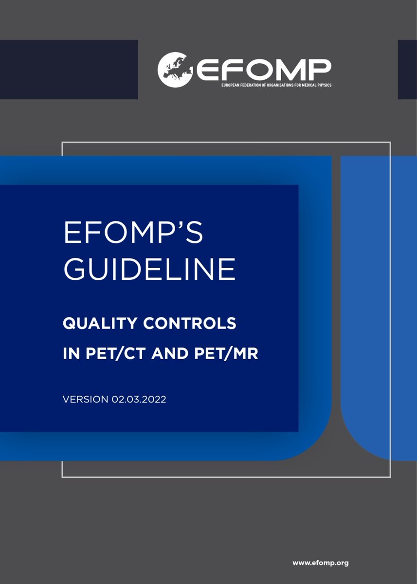 ASHF1414's tweet image. صدر مؤخرا مرجع جميل وبسيط من المنظمة الأوروبية في مجال اختبارات الجودة في اجهزة التصوير البوزتروني PET ومراجع المنظمة مجانية.

#الفيزياء_الطبية
#طب_نووي
efomp.org/index.php?r=fc…