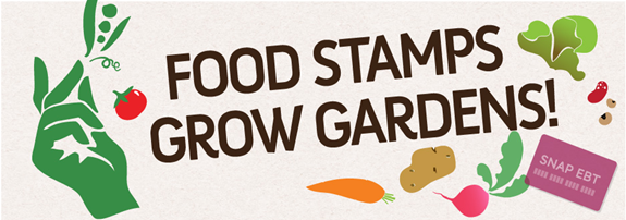 USDA's tweet photo. Thinking of growing your own food? Use your SNAP benefits to get started!  Learn more: https://t.co/cC57BwGvOX #PeoplesGarden https://t.co/8NtB2Pn0lK