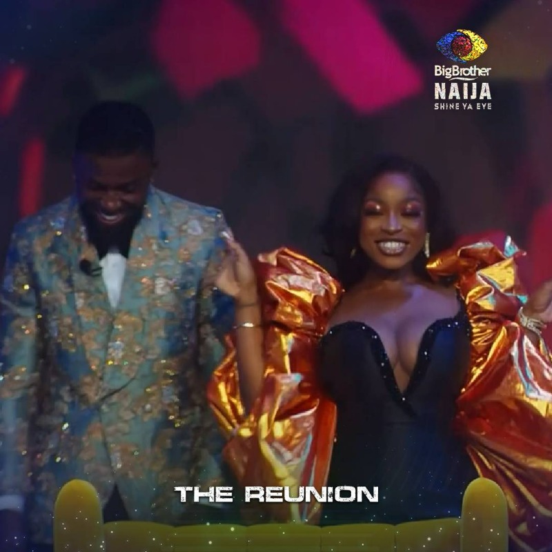 BBNaija's tweet photo. It's Day 1 of the #BBNaija Shine Ya Eye Reunion and it's all smiles and cuteness from the geng.😊

Which of the ex-Housemates are you glad to see?