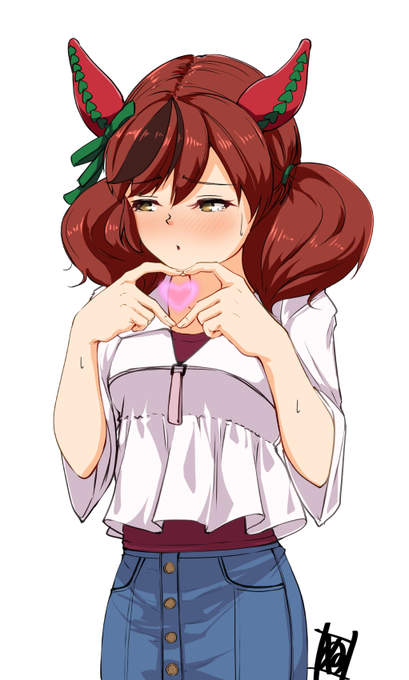 らくがきナイスネイチャ!
初めてのウマ娘です…。 