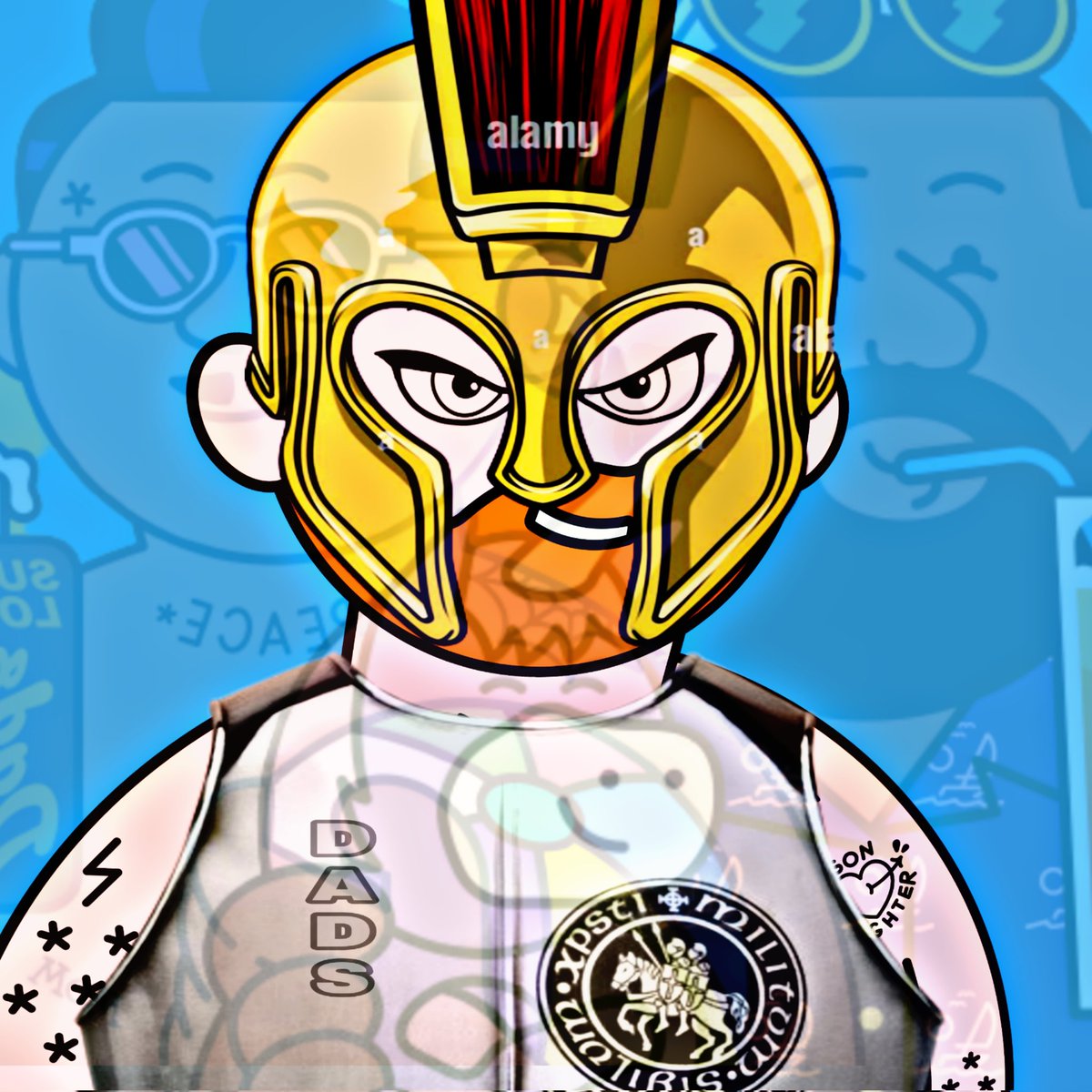 Jairemunoz's tweet photo. My dads Troyano ⚔️@TheRealChoco_ @Grandpa_ALDRO @CParkerwillis @DadnessNFT @Mendez_NFT
@fountgallery #DadList #fanart @RamiDraws 🔥😍🔥
Jair Muñoz #0617 https://t.co/9IMPTib71L