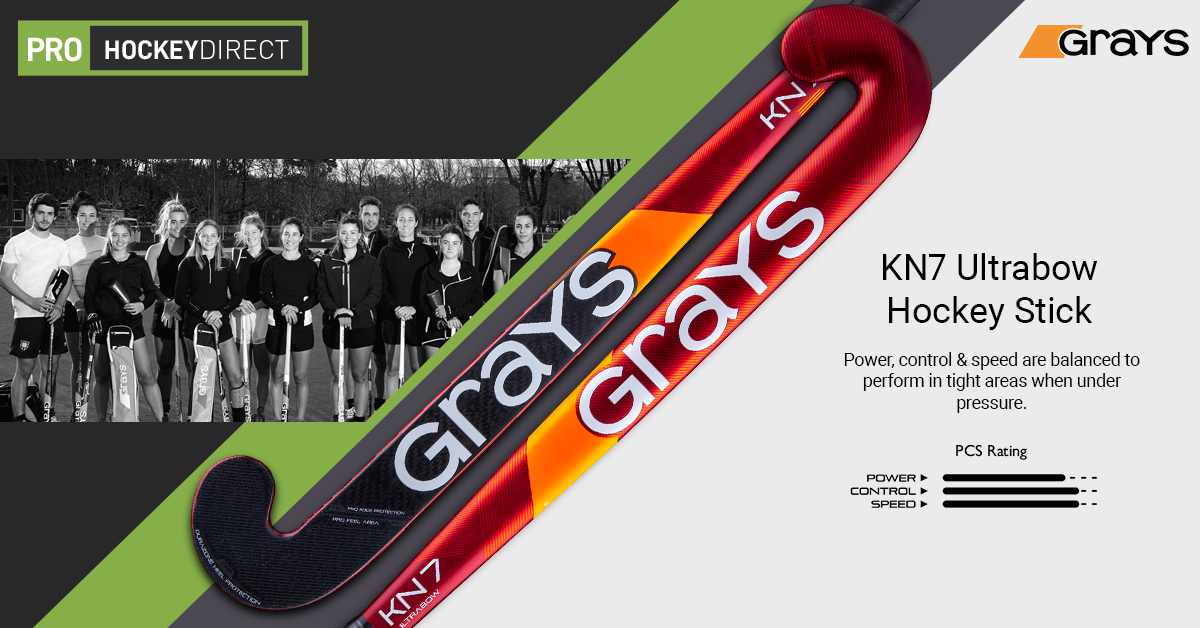 ProHockeyDirect's tweet photo. The KN7 Ultrabow offers superb combination of power touch &amp; feel in a profile favoured by those who control the game. https://t.co/PvIIfzm1O2 #prohockeydirect #TeamGrays #FIHProLeague #dragflick #fieldhockeysticks https://t.co/yrOjC5bUhd