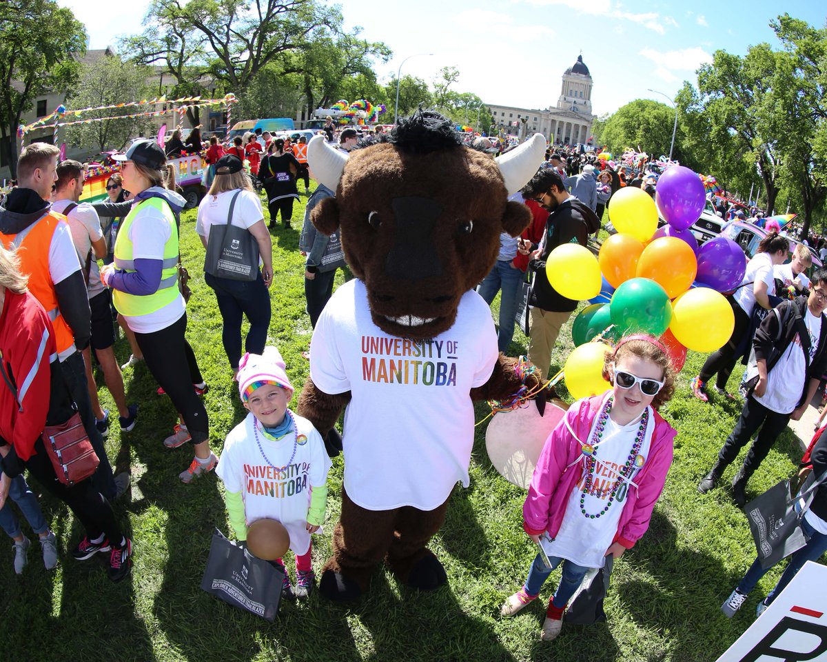 umanitoba's tweet photo. Join us on Sunday to walk in the Pride Parade! Faculty, staff, students, alumni, friends and family members (including children and pets) are all welcome. π³οΈβππ³οΈββ§οΈ
Register here: https://t.co/SbDUXWSItr
#Pride #PrideWPG #UMQueer #UManitoba https://t.co/Ex37ZGZuZj