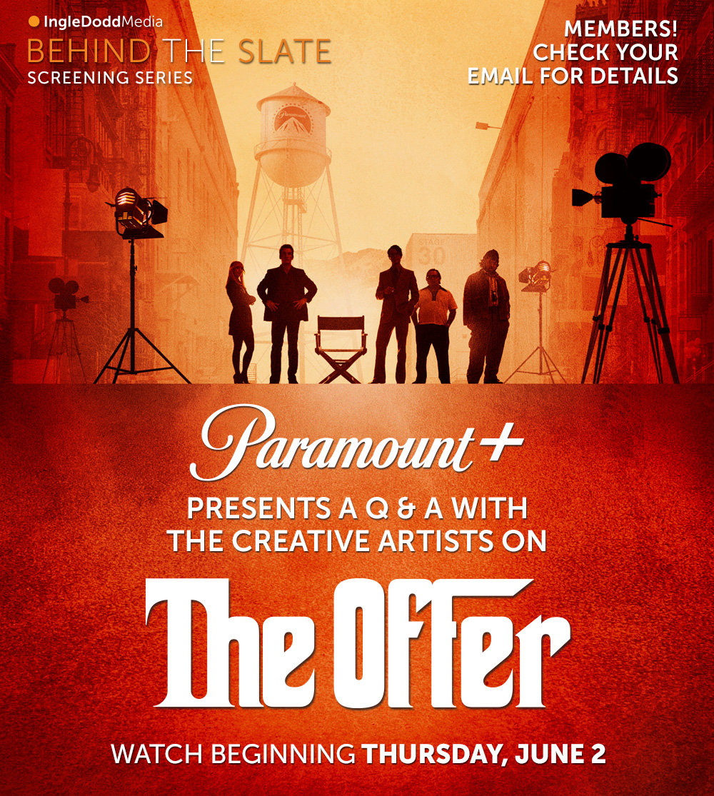 scl_ny's tweet photo. #behindtheslate #theoffer #creativeartists #thegodfather https://t.co/jjVHjJODtb