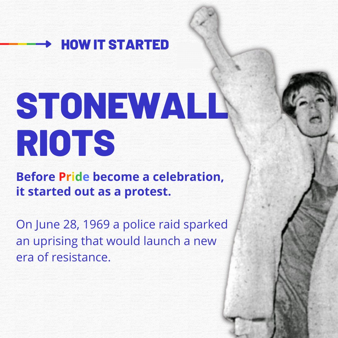 Rapid_Staff's tweet photo. June is Pride Month, but do you know why or how it started? Check It Out 👉https://t.co/Vfcxw58Cw1 https://t.co/jupkifMHzX