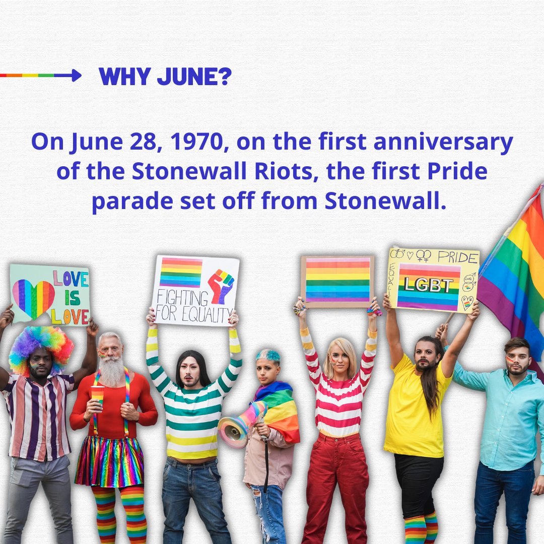 Rapid_Staff's tweet photo. June is Pride Month, but do you know why or how it started? Check It Out 👉https://t.co/Vfcxw58Cw1 https://t.co/jupkifMHzX