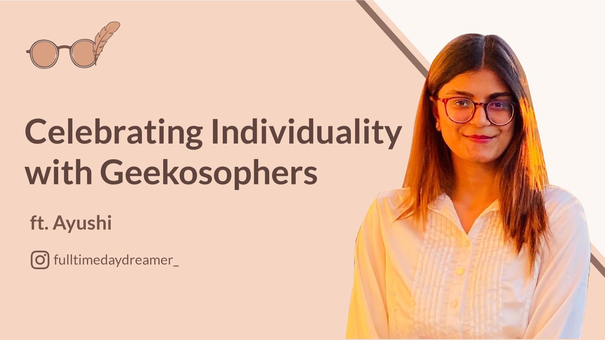 geekosophers's tweet photo. Episode 3 of Celebrating Individuality with Geekosophers will be premiered on YouTube.
Friday - 5PM

https://t.co/ymrzJ2iKiB https://t.co/x30Wze2Jss