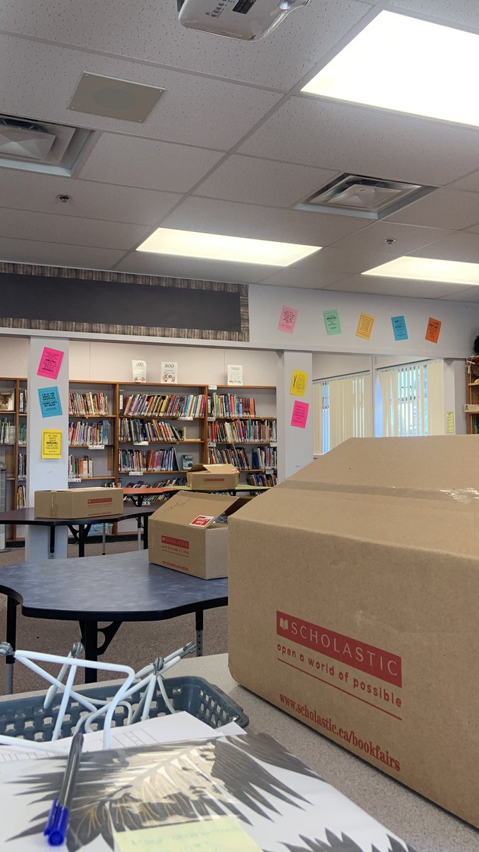 Whose favourite time of the year was <a href="/Scholastic/">Scholastic</a> book fair? Because I know mine was growing up… now I get to do one as a librarian for the kids! Yay!
