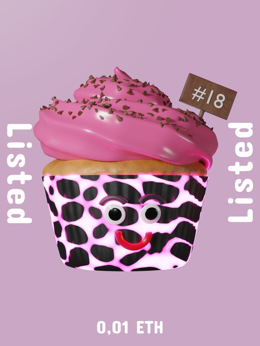 ThreeAngelsNft's tweet photo. Pink Lava CupCake Listed now Buy one ThreeCupCakes and join our ThreeAngelsNft family 🧁🧁

#nft #NFTs #NFTcollections #Polygon #PolygonNFT🔥🧁 https://t.co/mxpjTabrqN