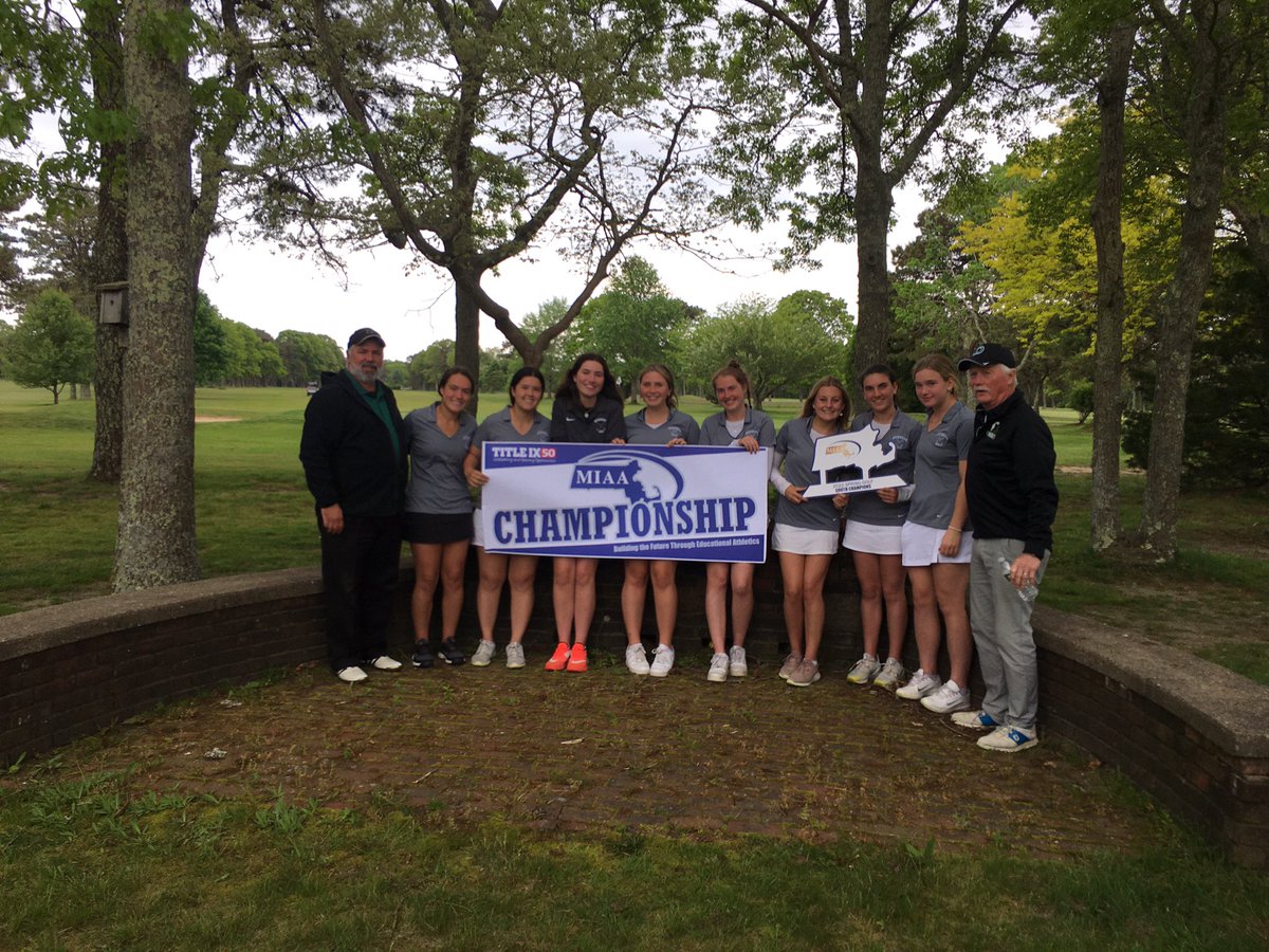 And your 2022 South sectional girls golf champion: Duxbury (<a href="/DuxHSAthletics/">Duxbury Dragons Athletics</a>). <a href="/BostonHeraldHS/">Danny Ventura</a>