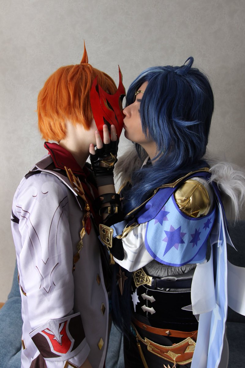 LimiFox's tweet photo. Хай Твиттер #cheya #чейи #genshincosplay #kaeya #tartaglia https://t.co/db73uq9yGL