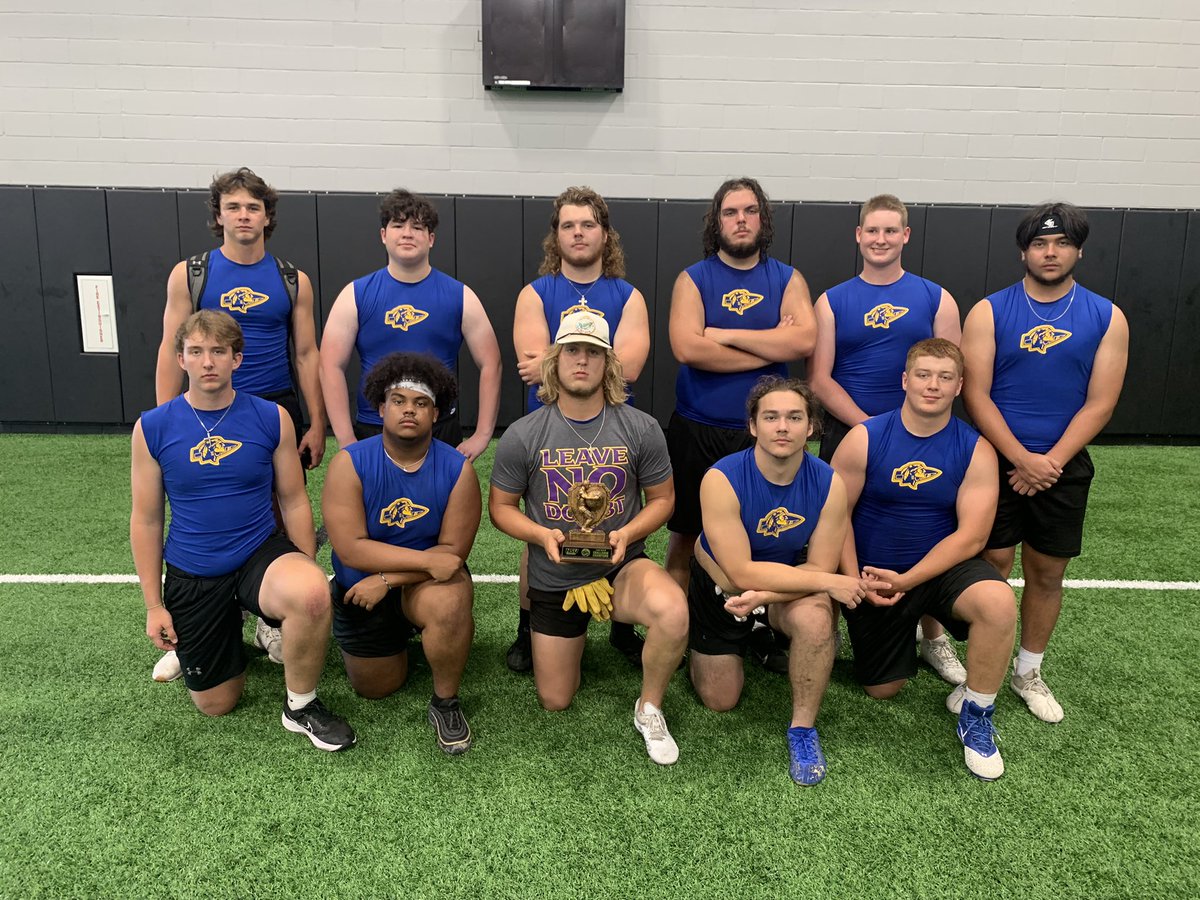 CHSBraveFB's tweet photo. Congrats to our players who competed in the @BigBodyBusines1 Lineman Challenge today! Won our Division‼️ #LACONEJO #StakedIn #BigBodyBusiness https://t.co/VO6ObSzF3i