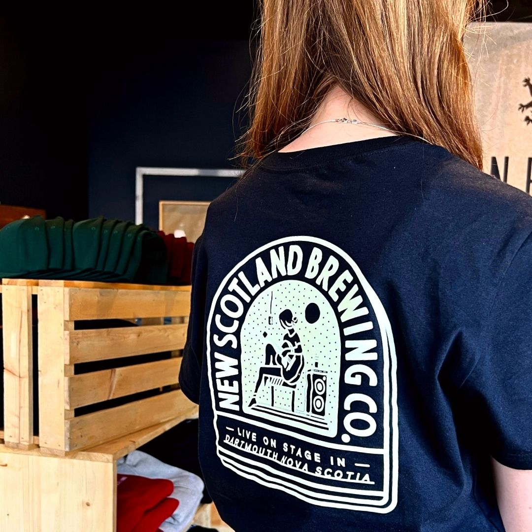 We've got a fresh new design to celebrate our brand new store location!

Our Live on Stage tees can be found in store at 16 Portland Street or on our online shop:
newscotlandclothing.ca/collections/ne…

Make sure to say hi to Fraya next time you visit 👋