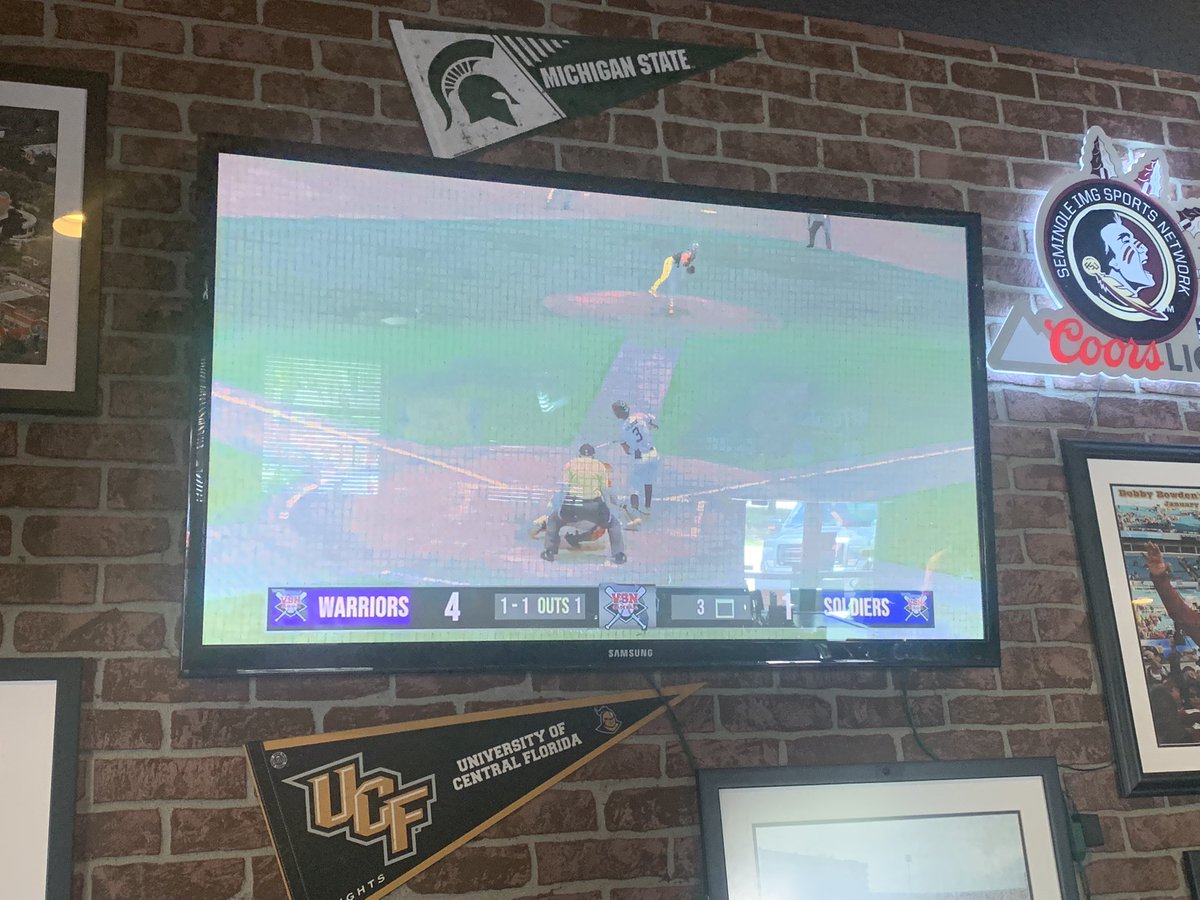 We are up at 4th Street Grill in Lake Mary! We know <a href="/LMHSRams/">LakeMaryHighSchool</a> hangs out!! 

<a href="/LMRamsFootball/">Lake Mary Football</a>