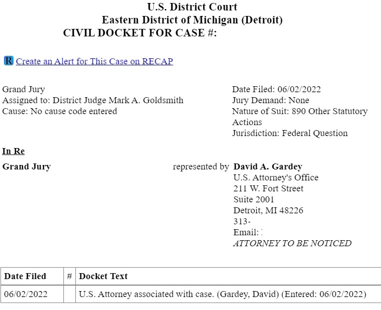 robertsnellnews's tweet photo. 👀
The federal prosecutor in charge of the public corruption unit in Detroit just opened a new grand jury case... https://t.co/HEeCVlxdp2