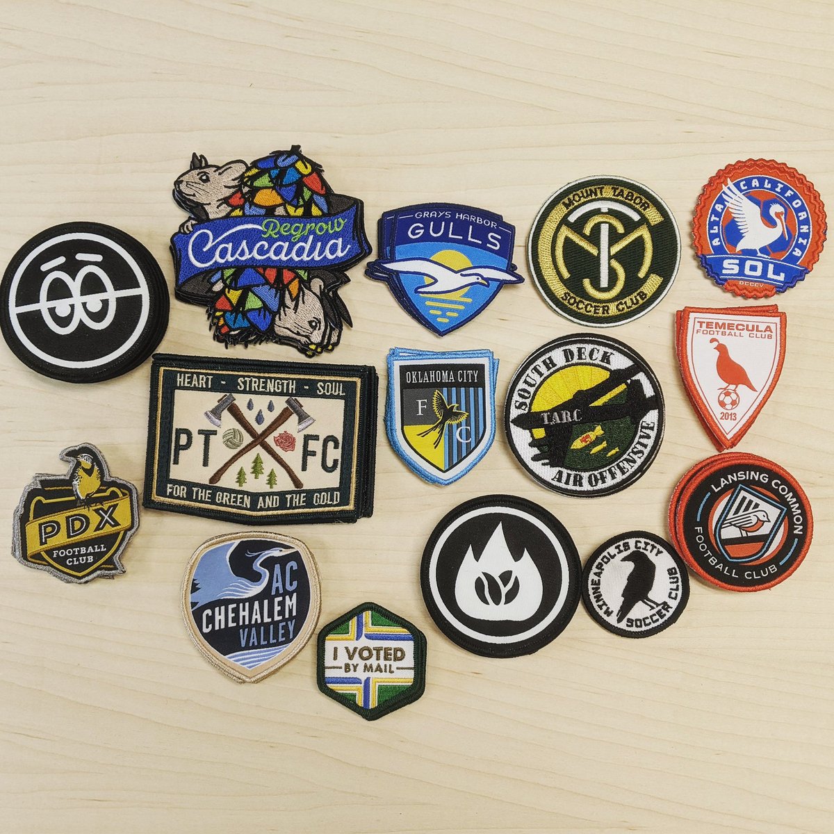 getpatchmarks's tweet image. ⚽ patches!  We've worked for small and big clubs to make awesome merch.