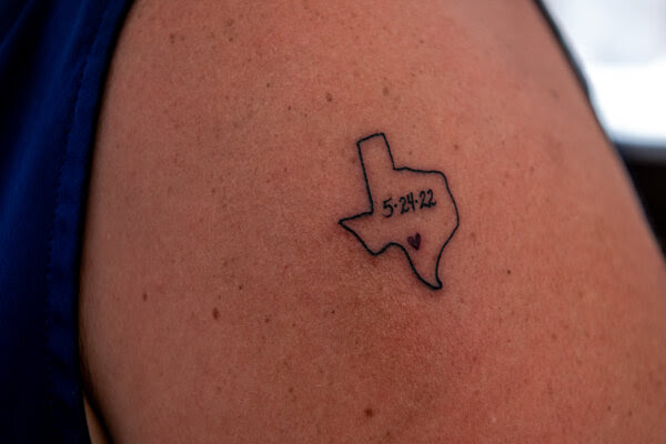 Some Texas Pride by Mario at Mystic Mikes in San Marcos TX  rtattoos
