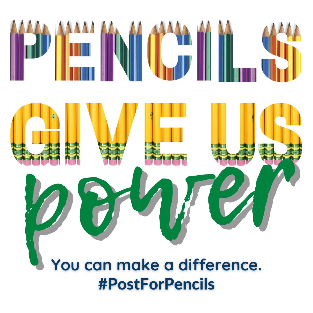 It’s time for #postforpencils again! It’s so easy to make a big difference. Through June 30, for every post or repost that includes , <a href="/WeRTiconderoga/">Ticonderoga</a> will donate a pack of pencils to under-resourced students thru @kidsinneed, up to 3million. Learn more at KINF.org/PostForPencils
