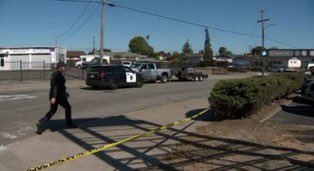 henrykleeKTVU's tweet photo. UPDATE: Ciprian Tudor charged by @AlamedaCountyDA w/murder for fatally shooting Adam Denu in the head w/9mm during dispute over trailer ownership near Calgary &amp; Lewelling , then tossing weapon near Bay Bridge, per @SanLeandroPD. Tudor also charged w/having AR-15 &amp; AK-47 rifles https://t.co/peDIRu3m8u
