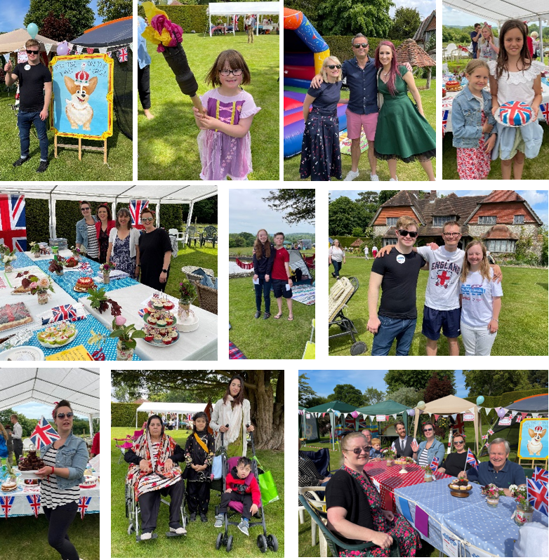 The sun shone today for our Mega 1950s themed #PlatinumJubilee party with BBQ, fancy dress, stalls, live music, bake off & so much more & we were filmed by @morninglive A brilliant day! With thanks to @BrooksStaceyL @KateAll93572449 @benebrooks @LucyScoular @C_CrookPDsa 👑