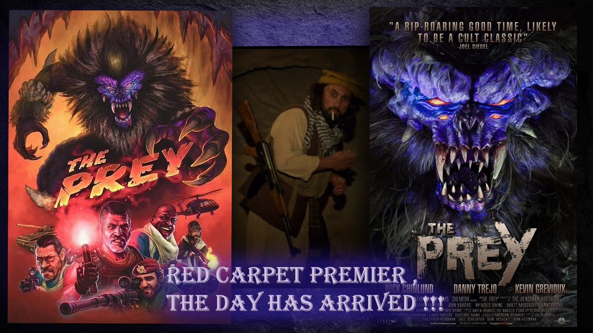 SimonAnoop's tweet image. So excited for tonight, #thepreymovie #hensmanbros