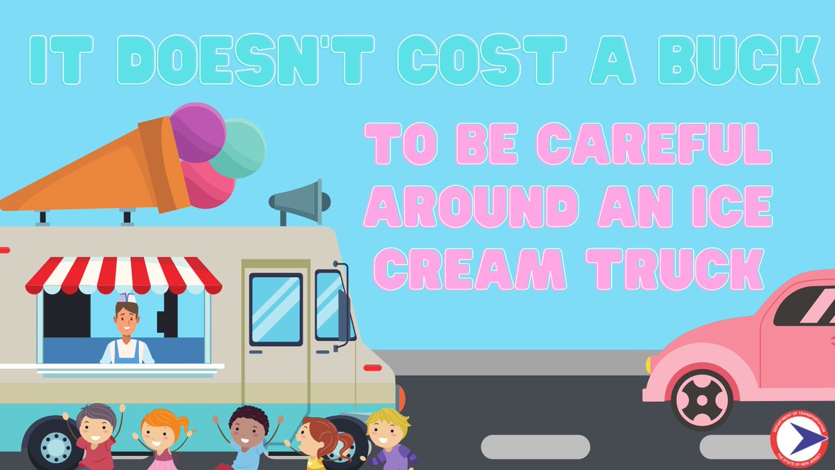 Summertime is approaching, which means you might see more ice cream trucks on the roads.

If you see an ice cream truck pulled over with a stop signal posted and flashing lights:
🍨Watch for children
🍨Be prepared to stop
🍨Yield to people crossing the roadway