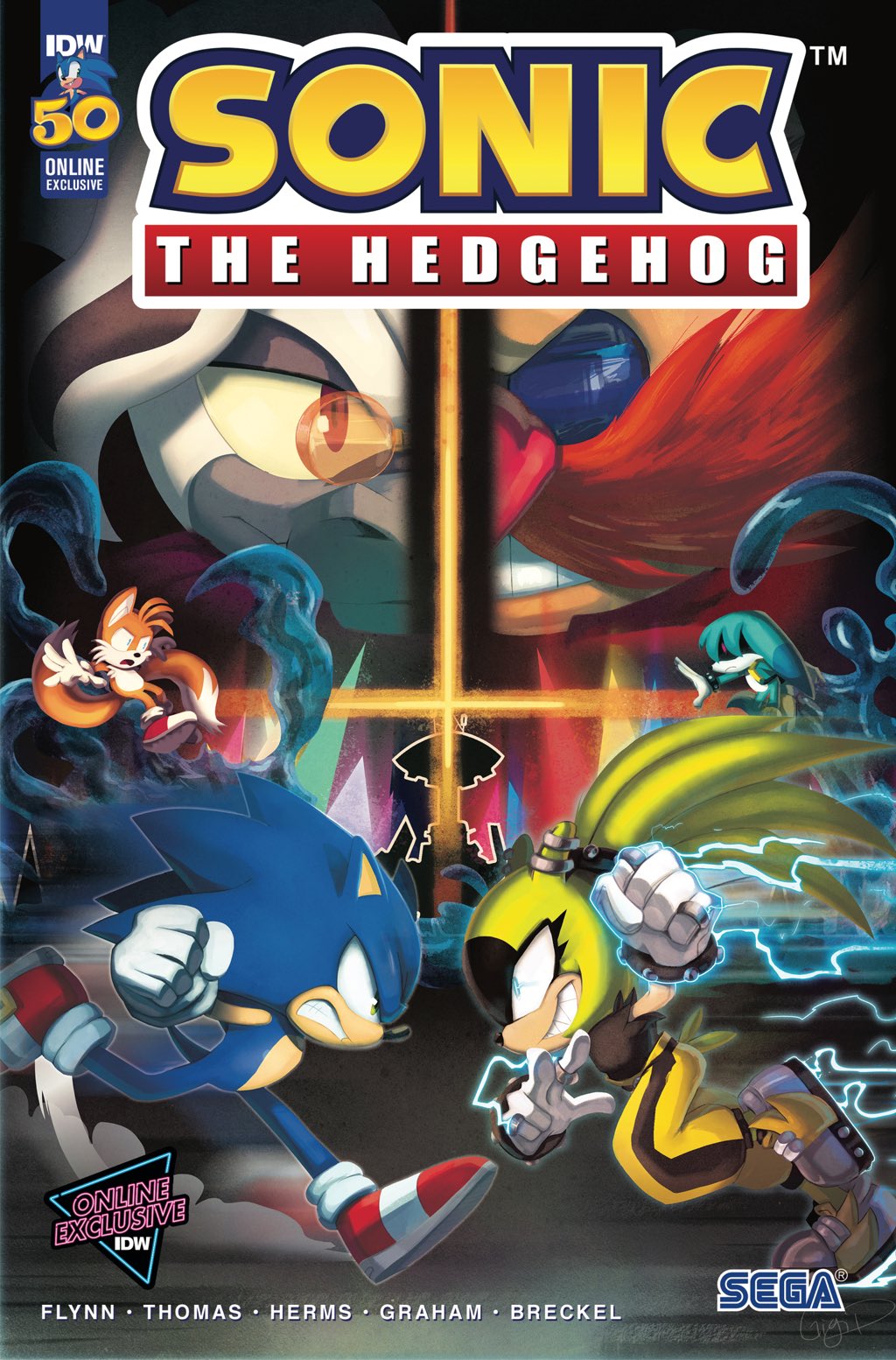 IDWSonicNews on X: Sonic the Hedgehog #1 5th Anniversary Edition - Online  Exclusive will be available on @IDWPublishing's storefront tomorrow. This  exclusive will feature a foil cover and retails for $20 USD. #