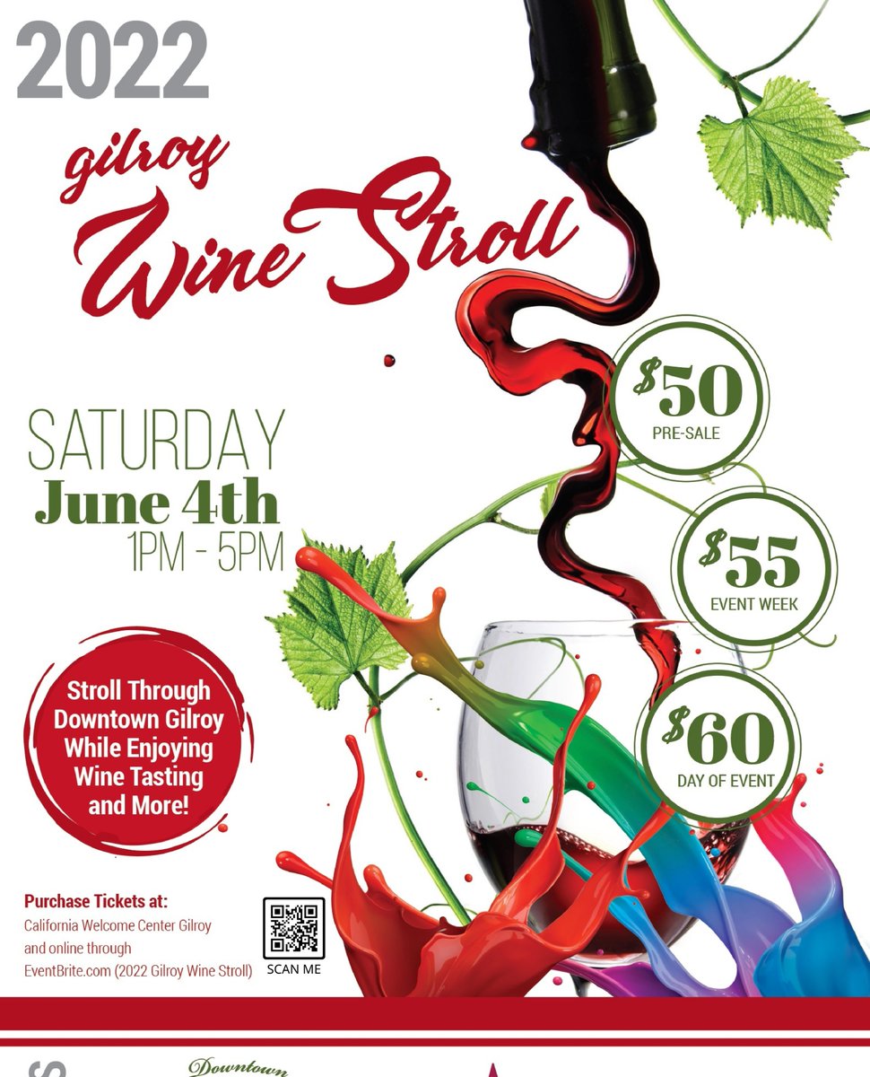 Did you get your tickets yet for this weekend's wine walk? What are you waiting for? Clos LaChance will be there to pour you a glass of wine!
.
.
@visitgilroy #gilroyevent #closlachance #wineryevent #wine #winewalk #winestroll