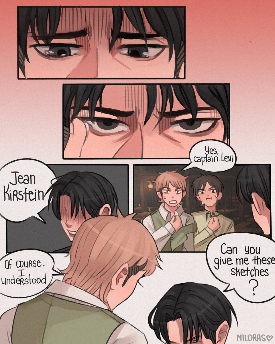 [Hc]Levi collects all things related to Erwin, so as not to forget his face