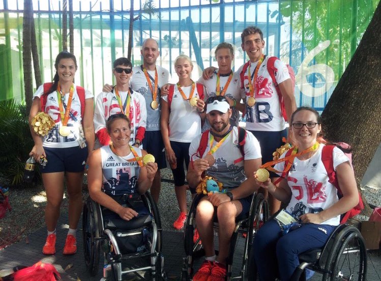 TommyD2012's tweet photo. Thanks to all for the kind messages. Today is a very proud day personally but would never have happened without brilliant coaching role models, talented rowers, exceptional colleagues and the full support of GB Rowing Team and ParalympicsGB... not to mention @HeleneRaynsford https://t.co/BboCJAKbaJ