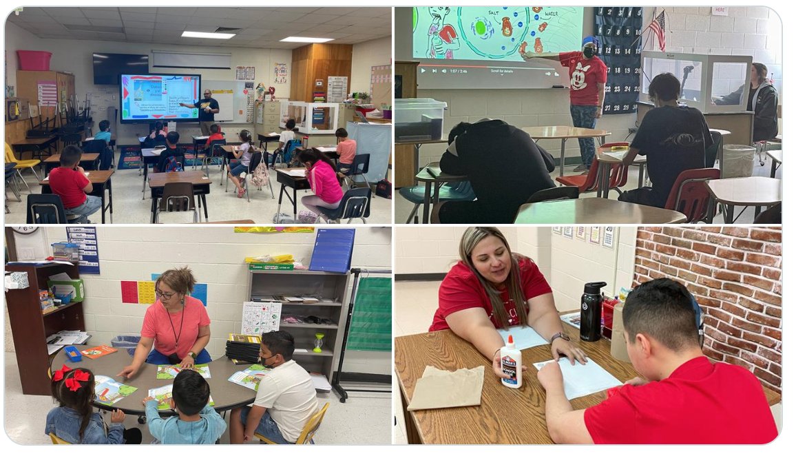 PitchfordSandy's tweet photo. MISD Summer Programs kicked off to a fantastic start!  Students are excited to participate in learning as they engage in activities that activate their social-emotional intelligence. 🍎 
@sped_misd @McAllenISD https://t.co/IghxcNGwuO