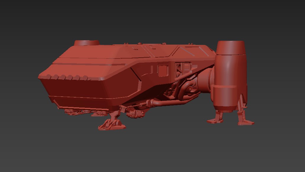 LightyearsGame's tweet image. An early look at Sam's spaceship, which will serve him and Monty as a home base. Some early interior shots coming up this Saturday. Shout out to our new hard surface artist for coming up with the design! artstation.com/vattalusassets