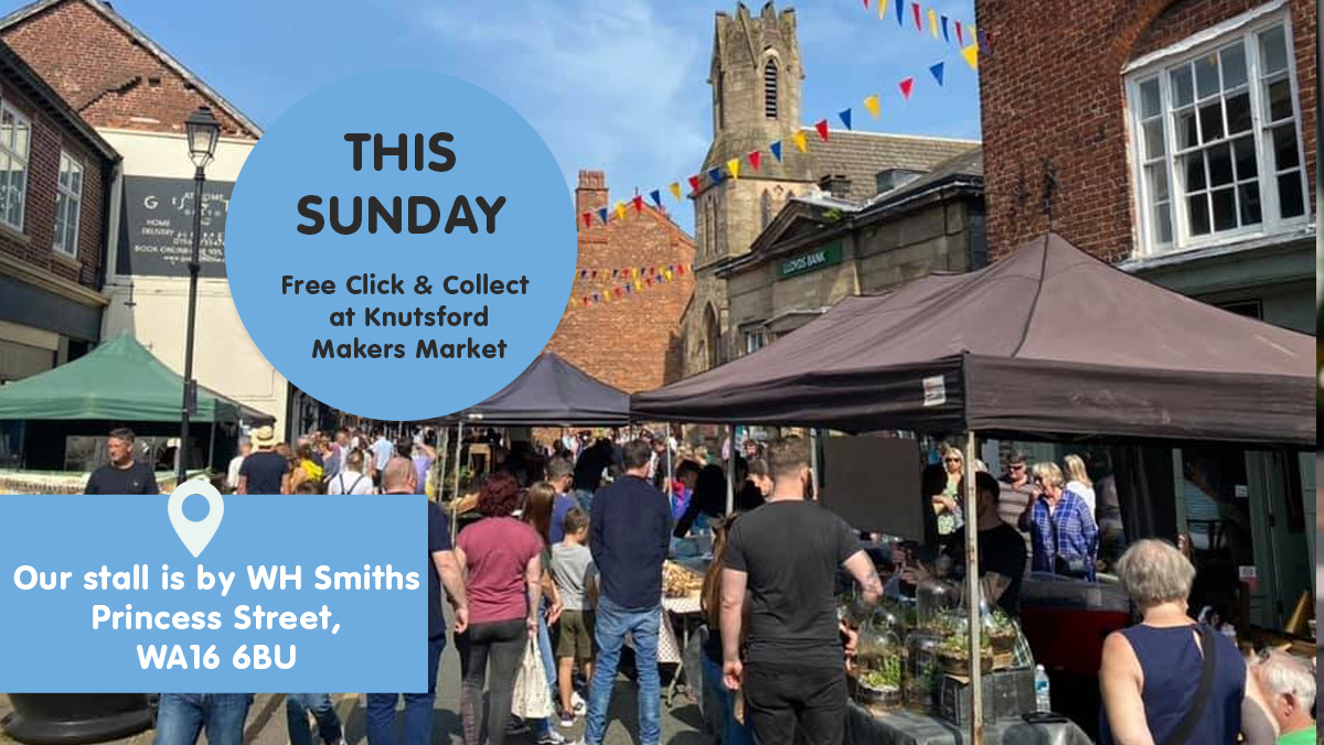 So we're back at Cheadle Makers Market this Saturday and Knutsford on Sunday 

FREE Click and Collect option available - details here thegingerwigscitygifts.com/markets---free…

We only have a limited amount of our range at markets so click and collect will guarantee you get what you want.