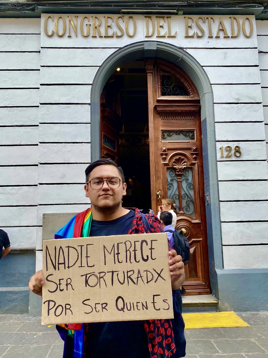 🏳️‍🌈🎉🏳️‍⚧️'Estamos felices con este gran paso [...]Se demostró que es mentira que #Puebla es conservadora'
#TerapiasDeConversión
🏳️‍🌈⚖️#NadaQueCurar