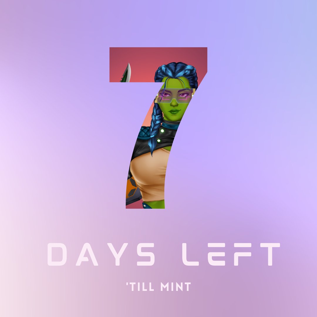 cybercosmosNFT's tweet photo. GM! ☀️ 

🎉 7 days until our 2D CCW NFT sale at 0.03ETH

🚨 2 x 2D CCW NFT = 1 FREE LAND MINT

⏰ 2D CCW sale ends 6/30 
Land mint starts in July! ⏰ 

#FreeMint #Metaverse #NFT #NFTs #NFTCommunity https://t.co/g3NMbpEg9O