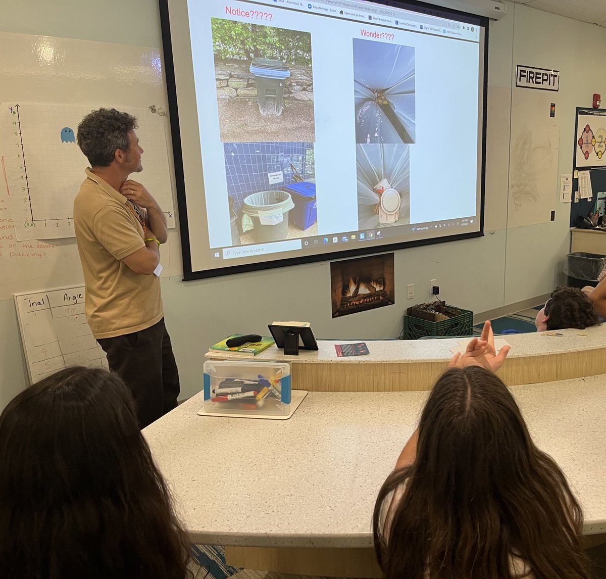 JennyGieras's tweet photo. Kicked off #sustainable7B inquiry projects in gr 5 science today w “what do you notice” & “what do you wonder” images of our school garden & compost bins…wrapping up the year with real-world problem solving & oppty for kids to be #changeagents #STEAM #weare7b @skalberthall https://t.co/vil9YHylpS