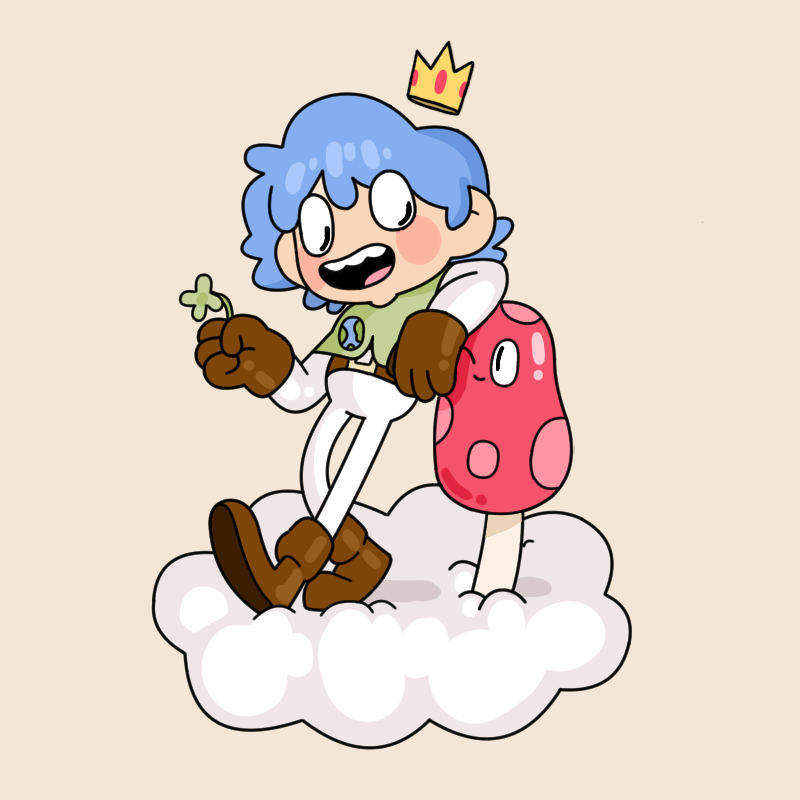 antoonsworld's tweet photo. Welcoming Bokis into Antoon's World!🍄🌎

Meet Bo. One day, when travelling through the valleys he stumbled across a four leaf clover. Fortune has been on his side ever since. He likes to stay away from Jade due to the superstitions.🐈‍⬛

May fortune be in your favor Bokis!🍀 https://t.co/fJIQ9LF4P8