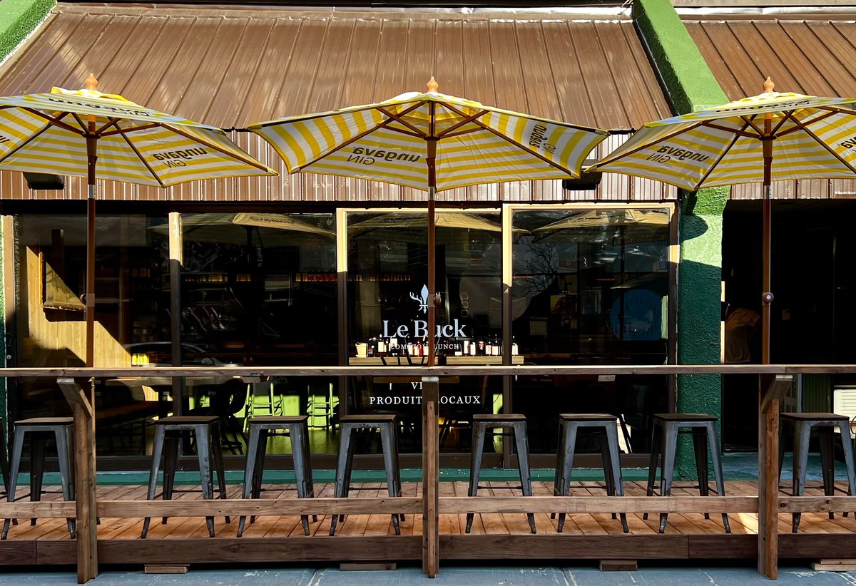 Un nouvel endroit pour le lunch au centre-ville. En pré-ouverture cette semaine de mercredi à samedi. Venez nous voir au 1587 Rue Badeaux 😊 

lebuck.ca/comptoir

#troisrivieres