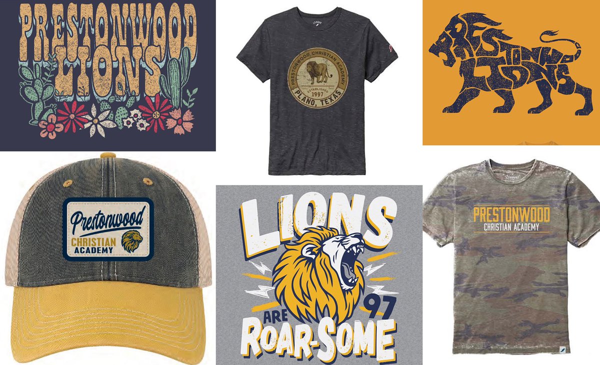 LevisLockerPCA's tweet photo. ‼️‼️LIONS‼️‼️
FALL PRE-ORDERS ARE DROPPING NOW! 🍃🍃
This first set includes t-shirts and a trucker hat.
Stay tuned…more merch dropping soon!
https://t.co/FksfFtnlZ0
#LevisLocker @PrestonwoodPCA https://t.co/CN6eDgujCb