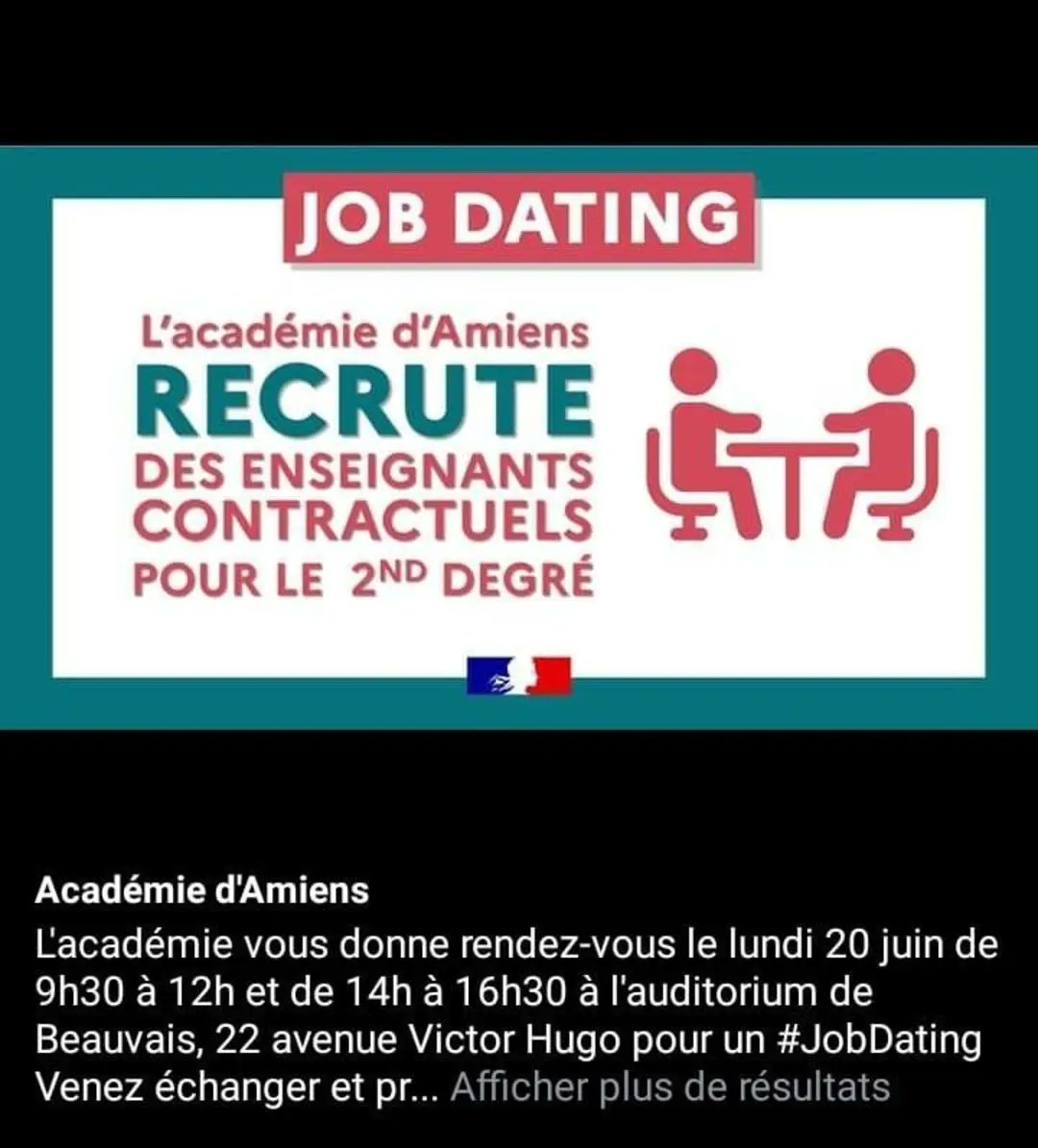 tpamz's tweet photo. 🤯🤯🤯 Après Versailles, c'est l'académie d'Amiens qui organise un #JobDating ce 20 juin pour recruter des enseignants toujours plus précaires, toujours moins formés...
➡️ Après Uber Eats, place à #UberProf grâce à Macron 😤🤬
Et si on ne les laissait pas faire ? https://t.co/2ueDKk6qlf