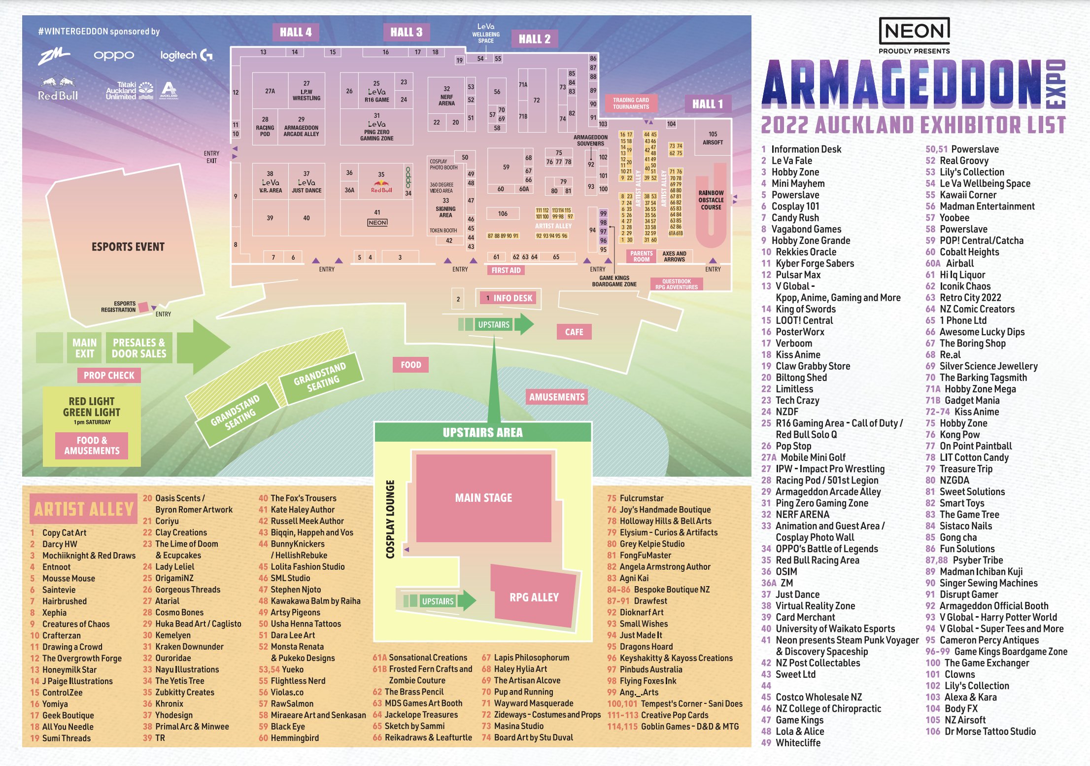 Armageddon Expo NZ on Twitter: " #WINTERGEDDON SHOWGUIDE! Experience